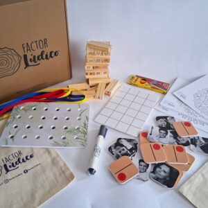Kit estimulación cognitiva y social para adulto mayor - www.factorludico.cl