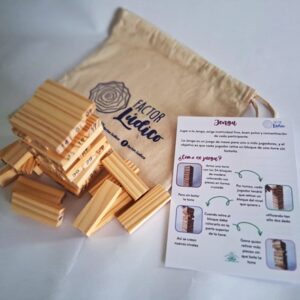 juego Jenga + Instructivos + Saco